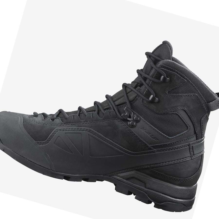 Salomon X ALP GORE-TEX FORCES Erkek Bot Siyah | TR 3365JPQ